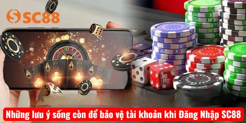 Những lưu ý sống còn để bảo vệ tài khoản khi Đăng Nhập SC88